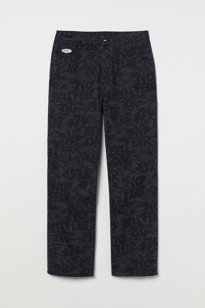 H&M+ Loose Fit Twill Pants