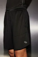 DryMove™ Stretch Sports Shorts with Zipper Pockets