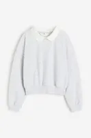 Sweatshirt with Collar