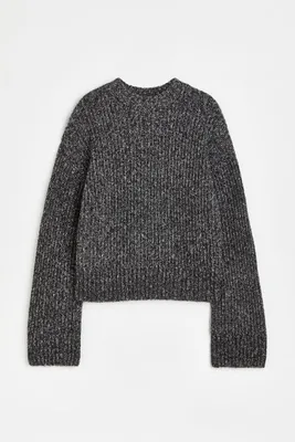 Oversized Rib-knit Sweater
