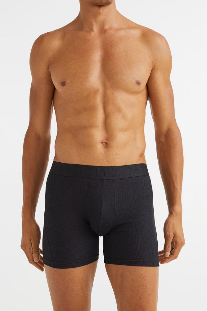Lot de 3 boxers mi-longs en lyocell mélangé