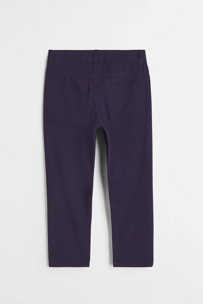Relaxed Fit Twill Pants