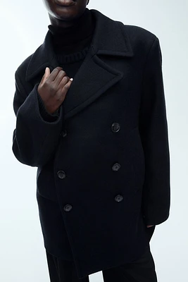 Oversized Wool-blend Coat