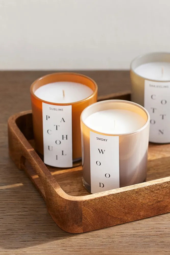 Scented Candle Glass Holder