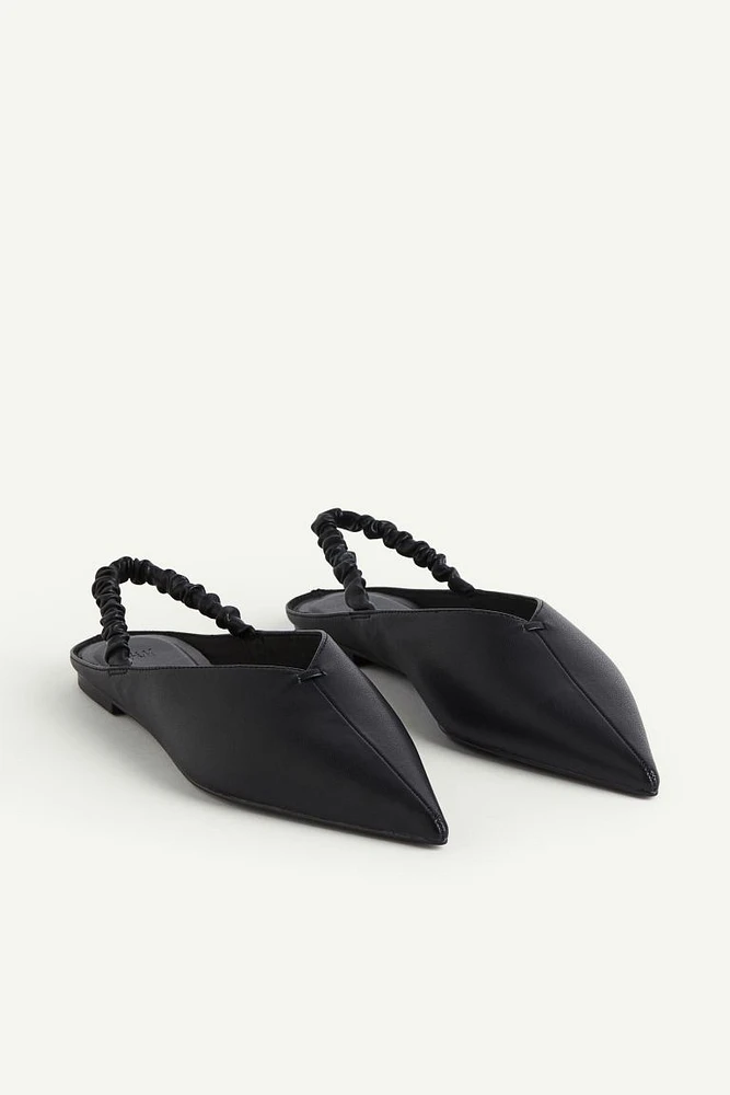 Pointed Slingbacks