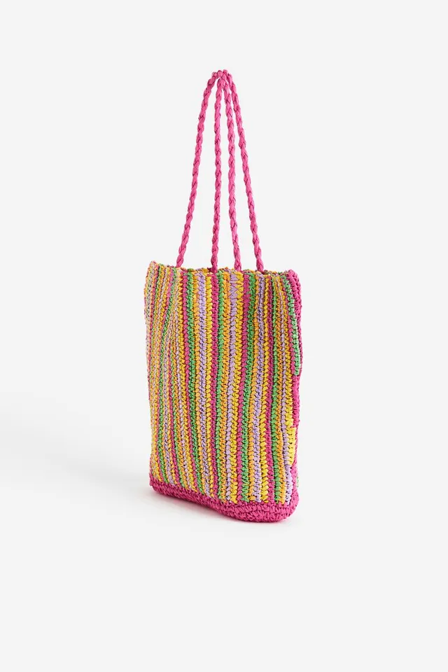 H&M Wicker Tote Bags