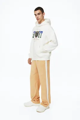 Relaxed Fit Terry Track Pants