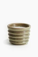 Scented Candle a Stoneware Holder