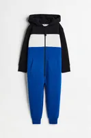 Hooded Sweatshirt Jumpsuit