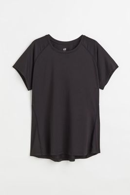 H&M+ Short-sleeved Sports Top
