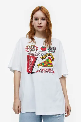 T-shirt grande taille imprimé