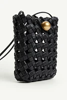 Bolso para celular tejido