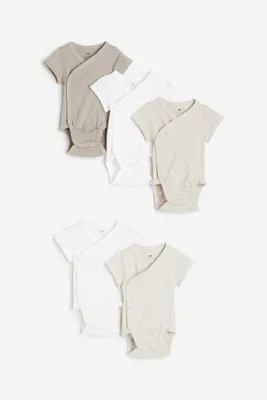 5-pack Cotton Bodysuits
