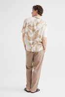 Regular Fit Linen-blend Pants