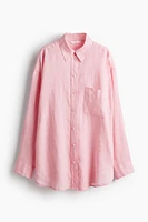 Oversized Linen Shirt