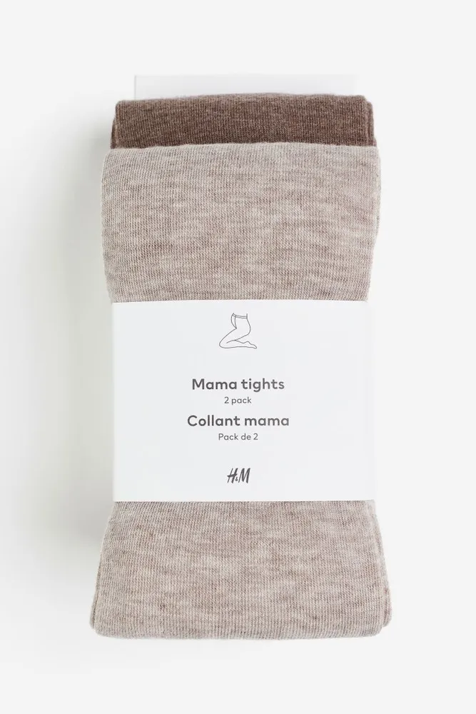 MAMA 2-pack Fine-knit Tights