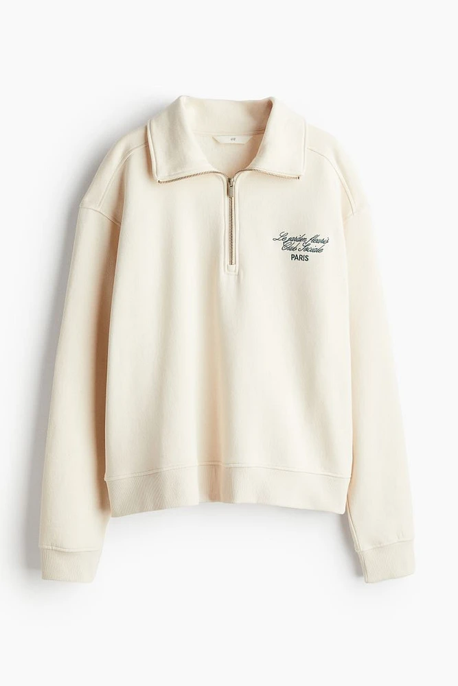 Half-zip Sweatshirt