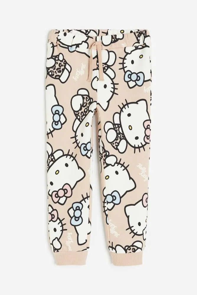 Printed Joggers - Dusty rose/Minnie Mouse - Kids