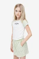 Flounce-trimmed Shorts