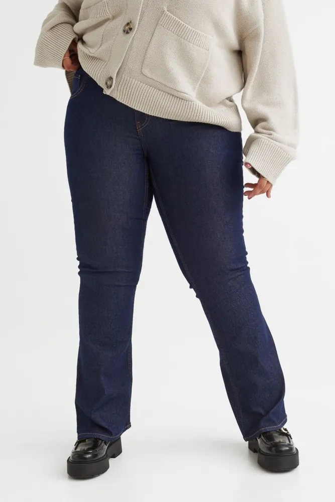 H&M+ Bootcut Low Jeans