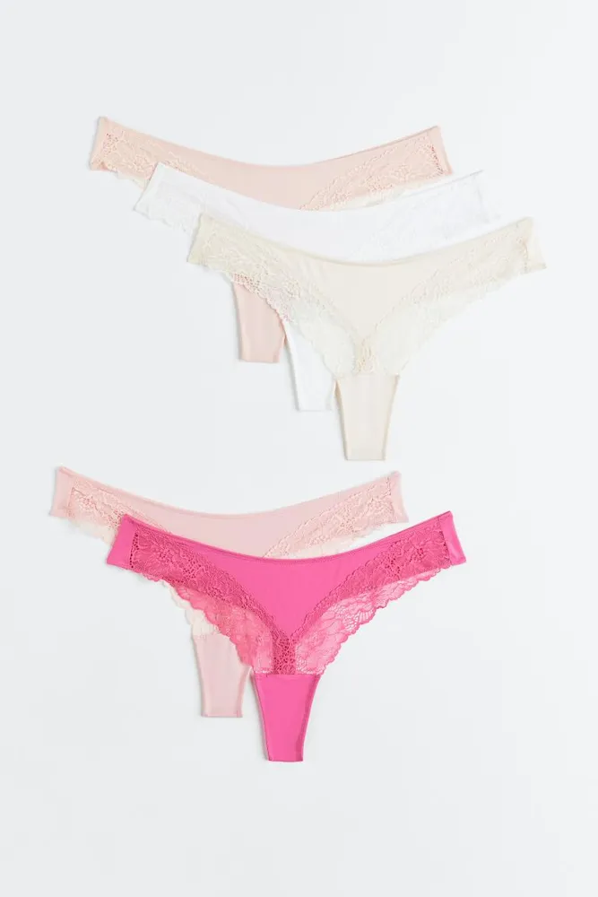 Buy Victoria's Secret PINK 5 Pack No Show Cheekster Panty from the