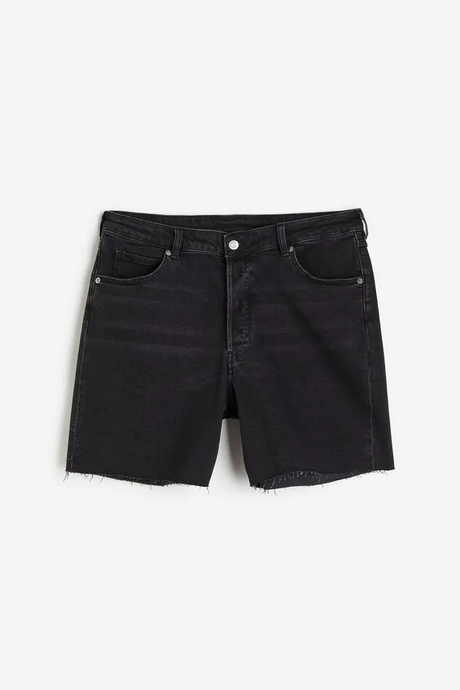 H&M+ 90s Cutoff High Waist Shorts