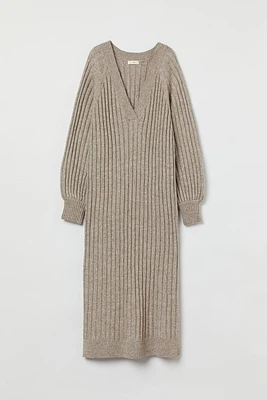 Rib-knit Dress