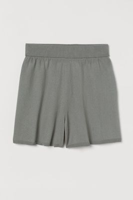 Knit Cashmere-blend Shorts