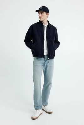 Loose Fit Twill Jacket