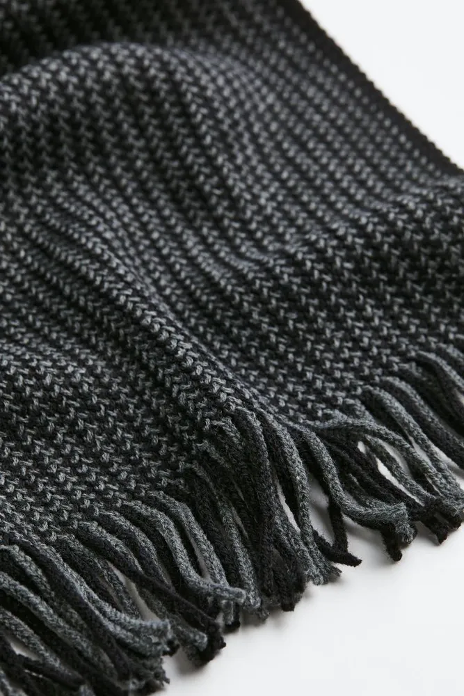 Rib-knit Scarf
