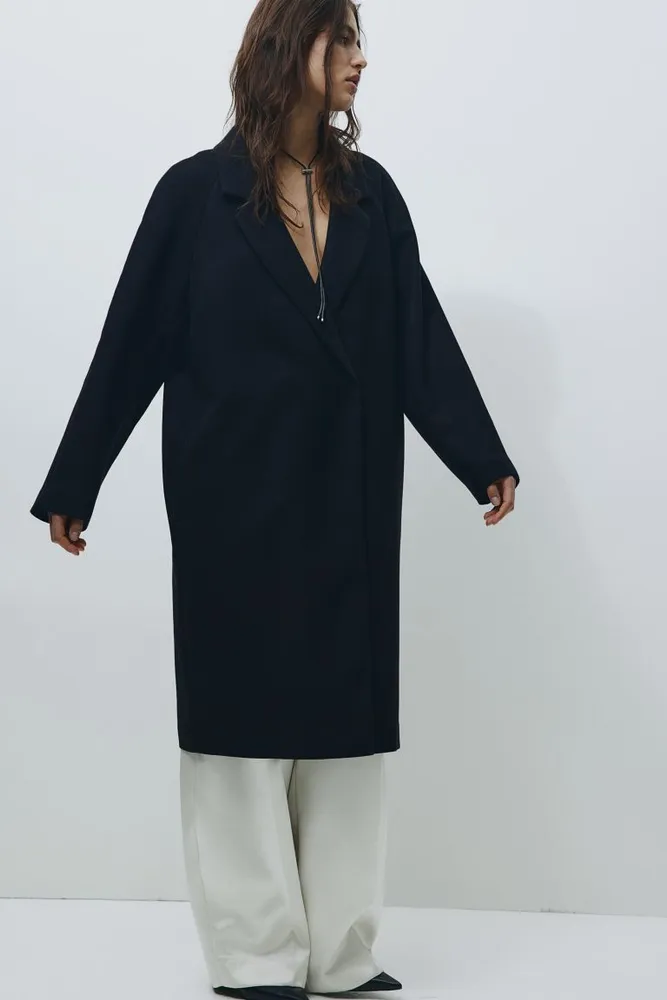 Double-breasted Midi Coat