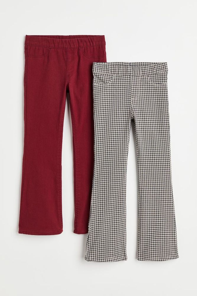 2-pack Pull-on Twill Pants