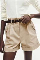 Belted Cargo Shorts