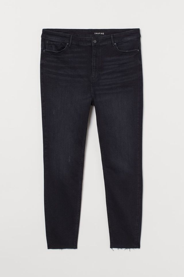 Washed Black Patch Jeans – Racer Worldwide