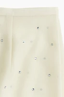 Rhinestone-embellished Skirt