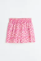 Pull-on Cotton Shorts