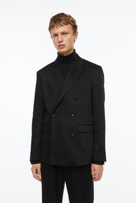 Regular Fit Double-breasted Jacket