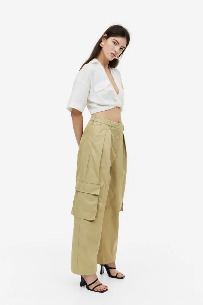 H&M Twill Utility Pants