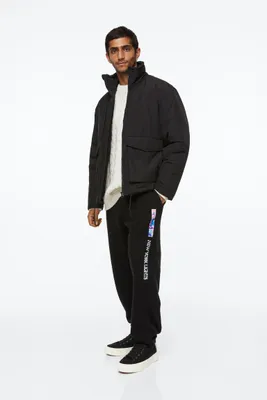 Pantalon Coupe Décontractée en molleton