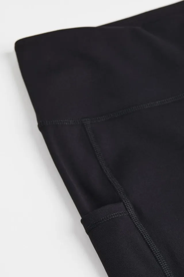 H&M Petite Fit Pocket-detail Sports Leggings