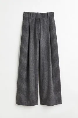 Dressy Wool-blend Pants