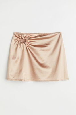 Shiny Mini Skirt