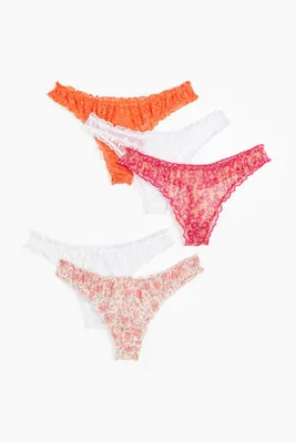 5-pack Panties thong