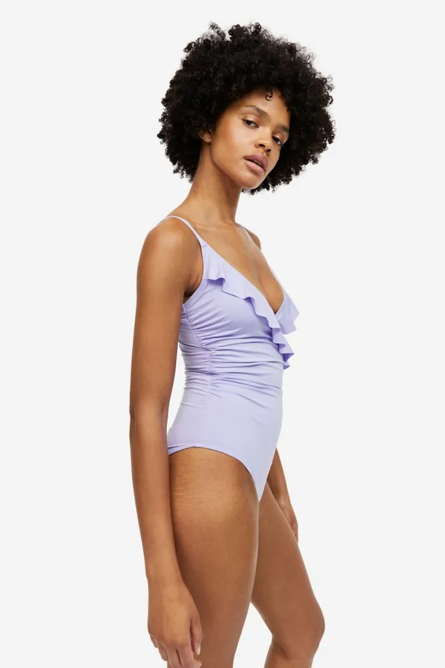 H&M Flounced Shaping Swimsuit