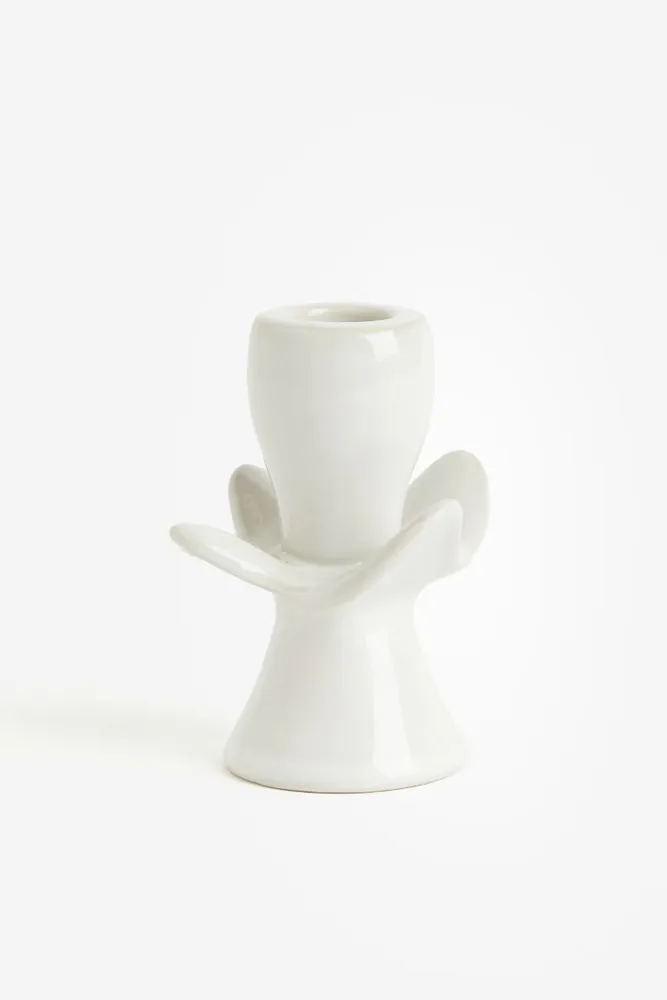 Stoneware Candlestick