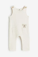 Ribbed Cotton Overalls