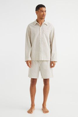 Pajama Shirt and Shorts