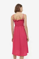 Smocked-bodice Dress