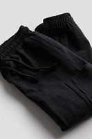 Slub Jersey Cargo Joggers