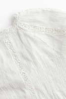 Lace-detail Blouse